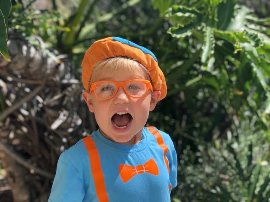 Blippi Orange [SQUARE] *FRAMES ONLY*