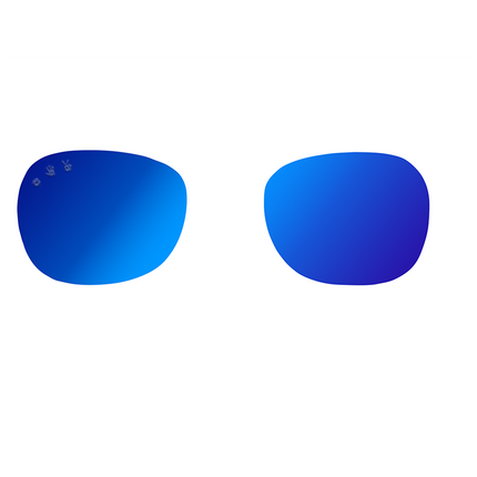 Blue mirrored polarised spare/replacement lens set